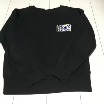 Buco 블랙 맨투맨 트레이닝복
