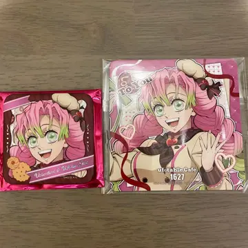 귀멸의 칼날 발렌타인 칸로지 미츠리 코스터 캔뱃지