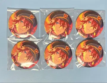 앙스타 아마기 린네 셔플 캔뱃지 6개 세트