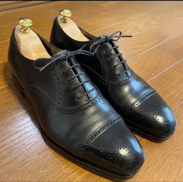 EDWARD GREEN 아스키스 블랙 드레스 슈즈