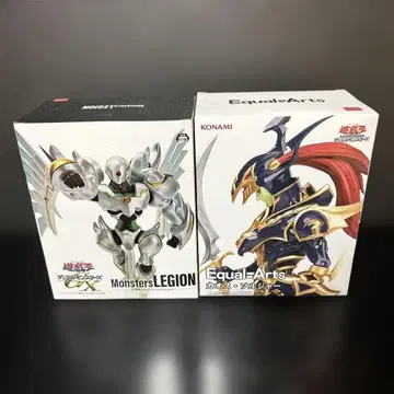 유희왕 샤이닝 플레어 윙맨 & 카오스 솔저 피규어