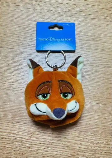 새상품 디즈니 리조트 주토피아 키체인 닉 키링