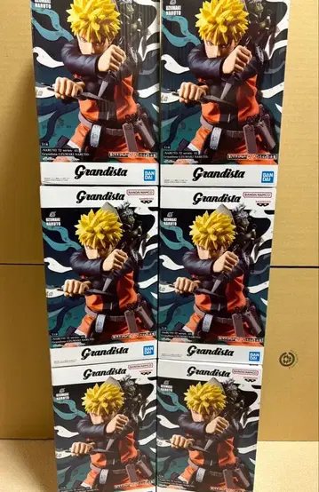 NARUTO Grandista 우즈마키 나루토 피규어 6체 세트