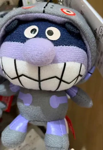 키구루미 스트랩 세균맨 & 다다단 *호빵맨 뮤지엄 한정판