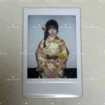 iLiFE! 후쿠마루 우사 런치 폴라로이드 후리소데 의상