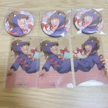 닌타마 애니카페 하치야 사부로 후와 라이조 굿즈 세트