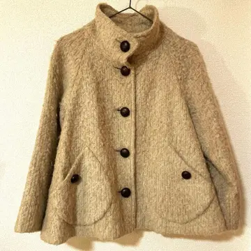 PaulSmith 봄 숏코트 모헤어 자켓 모리걸 그런지