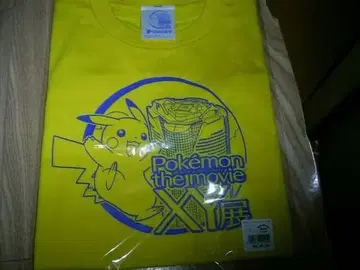 포켓몬 더 무비 XY전 피카츄 아이콘 T셔츠 포켓몬 센터