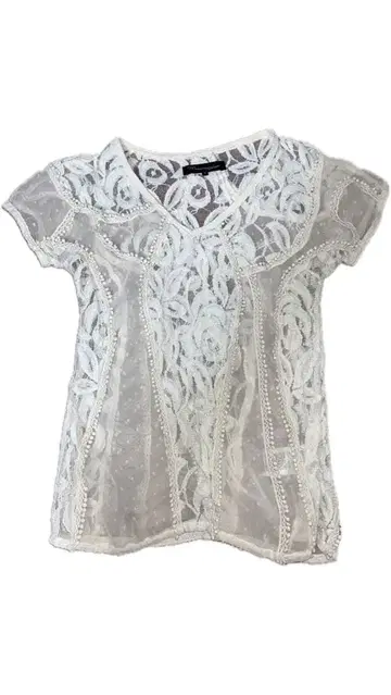 페어리 그런지 y2k 셔츠 모리걸 레이스 반팔