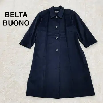 벨타보노 캐시미어 100% 롱 코트 블랙 13호 여성용