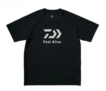 다이와 DE-3925 Feel Alive 드라이T셔츠 2XL 블랙