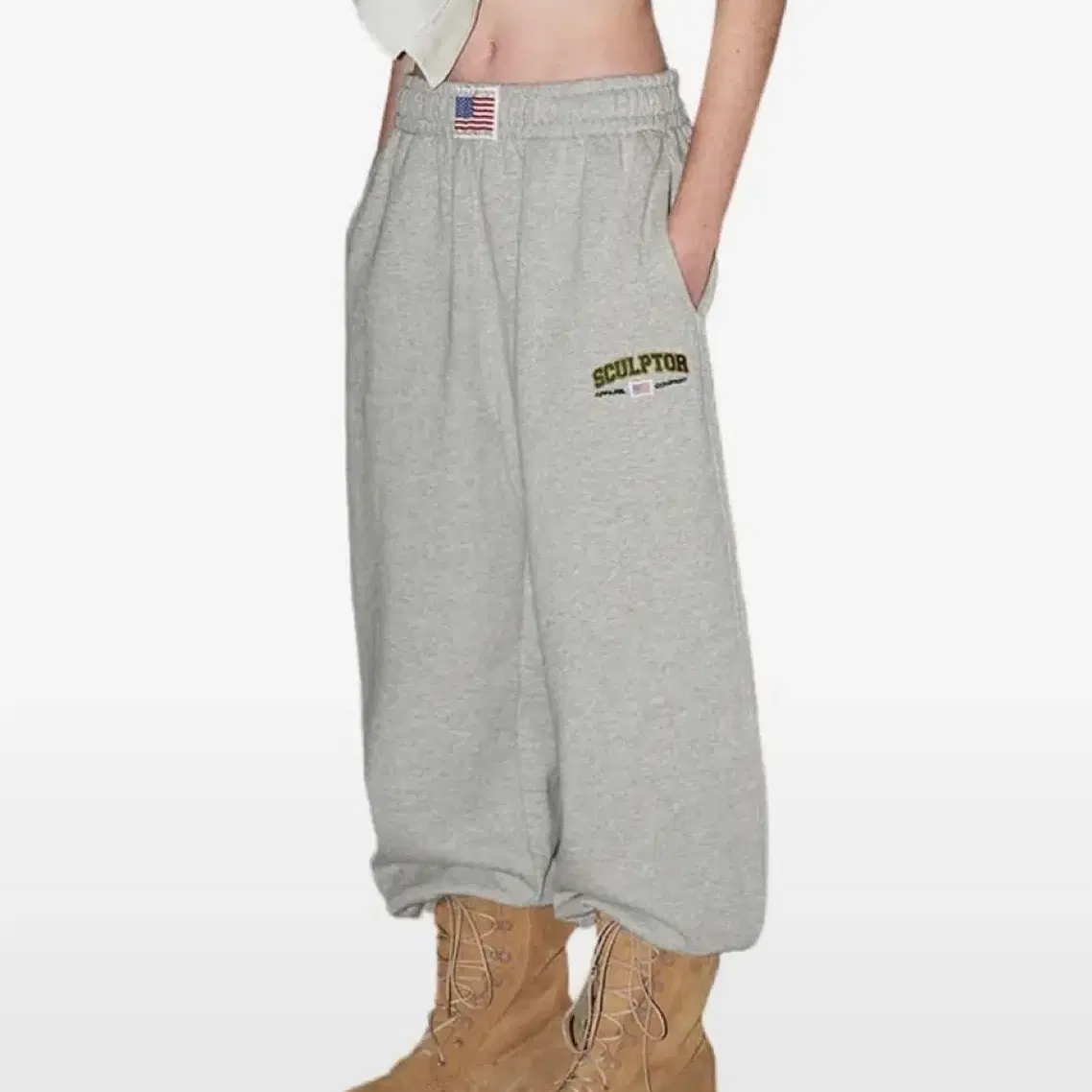パンツ SCULPTOR Glitter Boots Cut Sweatpants パンツ SCULPTOR