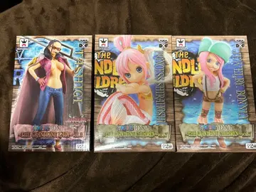 원피스 피규어 시라호시, 보니, 타시기 (스모커ver) 3체 세트