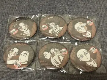 귀멸의 칼날 다이닝 오타노시미 복권 캔뱃지 하쿠지 코유키 케이조