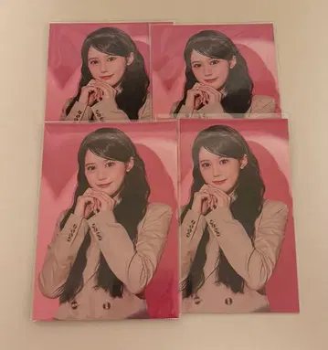 PixelRibbon 트레이딩 카드 발렌타인 진백미오 세트