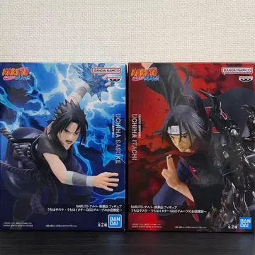 NARUTO GiGO 한정판 나루토 우치하 사스케 우치하 이타치 피규어