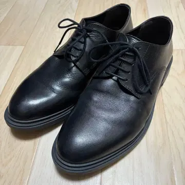 GU 지유 더비 슈즈 리얼 가죽 블랙