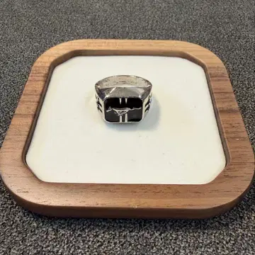 실버 반지 S925 블랙스톤 남성용 반지