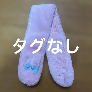 Angelicpretty 복슬복슬 Bunny 머플러 핑크