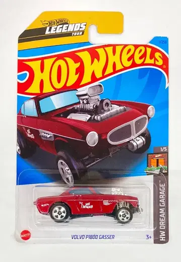 MATTEL 핫휠 베이직카 볼보 P1800 갸서