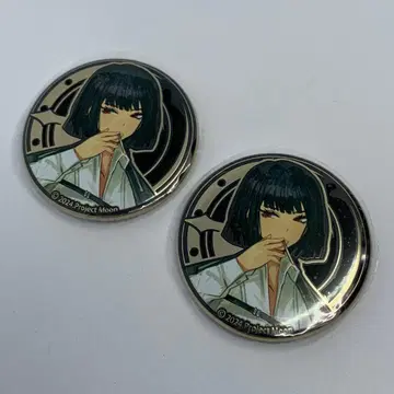 림버스 컴퍼니 료슈 아르티 메탈 배지 컬렉션 2개 세트