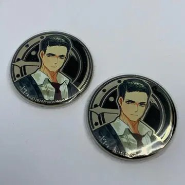 림버스 컴퍼니 뫼르소 아르티 메탈 배지 컬렉션 2종 세트