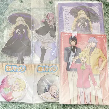 악역 영애 환생 아저씨 그레이스 안나 아크릴 스탠드 엽서 고딕