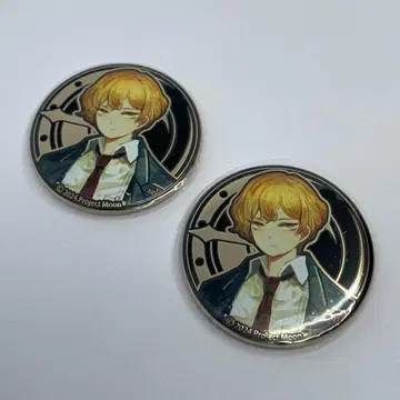 림버스 컴퍼니 싱클레어 아르티 메탈 배지 컬렉션 2점 세트