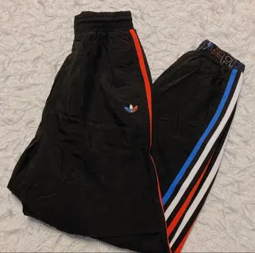 adidas 아디다스 트레포일 나일론 팬츠 트리코롤 L