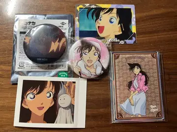 명탐정 코난 유미란(모리 란) 캔뱃지 파샤코레 오로라 아크릴 카드