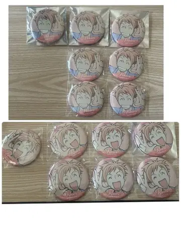 벚꽃 학원 호스트부 히타치인 히카루 카오루 캔뱃지 츠리비레 트리 빌리지