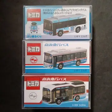프로텍터 포장 토미카 게이큐 버스 엘가 케이마루군 도요타 SORA 버스