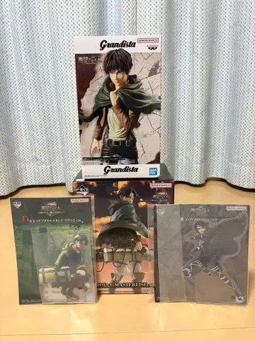 제일복권 진격의 거인 리바이 피규어 엘렌 피규어 D상 아크릴 스탠드