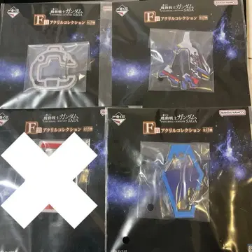 건담 제일복권 아크릴 컬렉션 3종