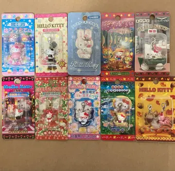 지역 한정 키티 키티 지퍼 마스코트 키티 스트랩 키티 키링