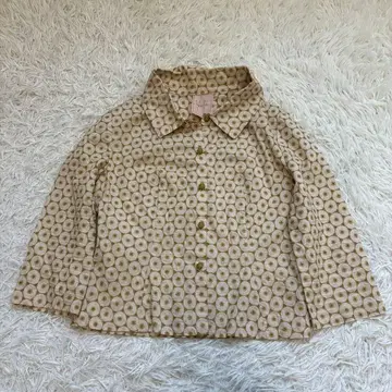 sybilla 시빌라 자수 꽃무늬 셔츠