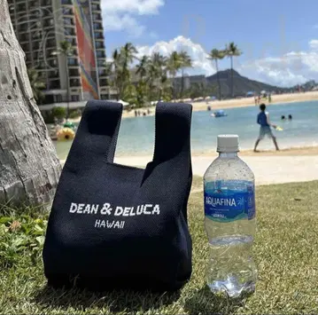 DEAN & DELUCA Hawaii 토트백 네이비