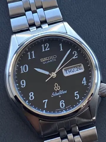 세이코 실버 웨이브 컨디션 최상 앤티크