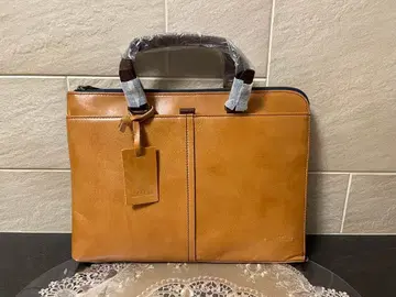 [새상품] AXE 비즈니스백 소가죽 카멜 25,300엔
