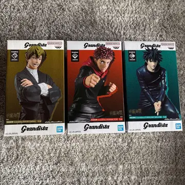 주술회전 젠인 나오야 이타도리 유우지 후시구로 메구미 피규어 세트