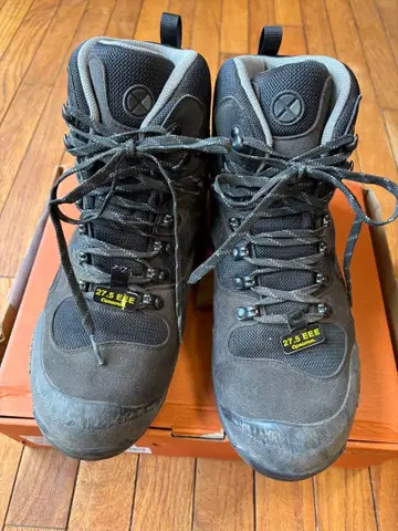 Caravan 등산화 27.5 EEE 블랙