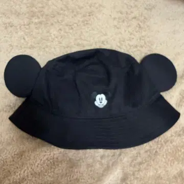 디즈니 귀 달린 버킷햇 블랙