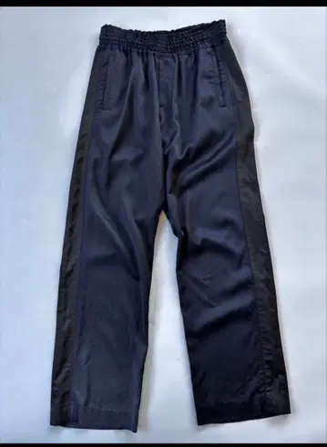 DRIES VAN NOTEN 드리스반노튼 레이온 네이비 팬츠