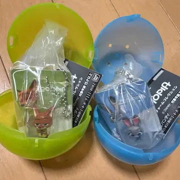 오늘만 쥬토피아 캡슐 토이 피규어 세트 닉 주디