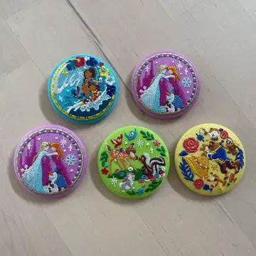 디즈니 자수 캔뱃지