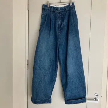 3/27까지 가격 인하 중 올드맨즈테일러 와이드 데님 데님