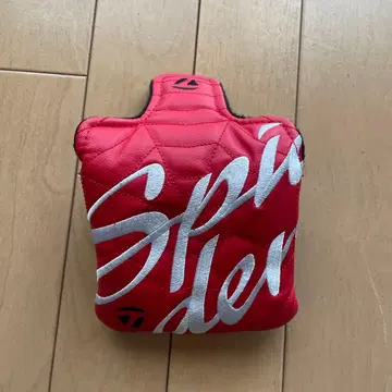 퍼터용 골프헤드커버 레드 블랙