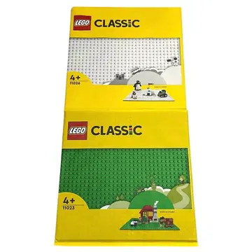 정품 레고 클래식 기본판 그린 화이트 각 1개 총 2개 세트