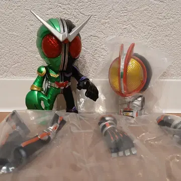2체 세트 KAMEN RIDER POWER KNUCKLE W 555