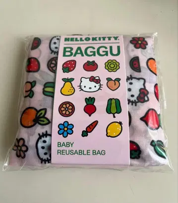 헬로키티 BAGGU 아이콘 사이즈는 baby입니다. 단종 상품